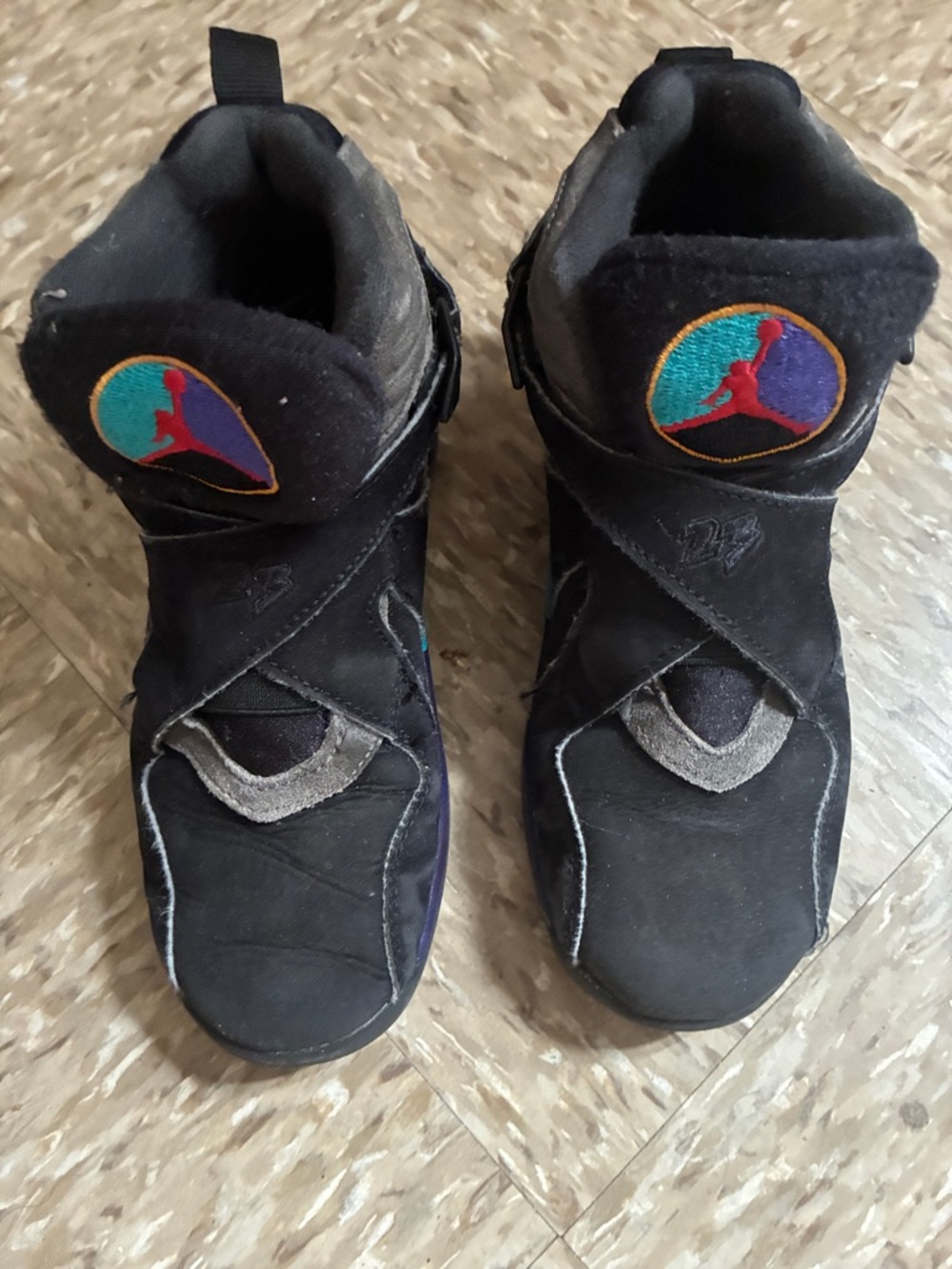 Jordan High-Top Sneakers in Black with Multicolor bugs bunny  retro size 13c